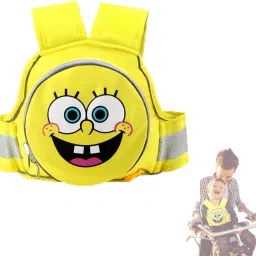 Kids Safety Belt for Two Wheeler with Reflective Strips, Portable Seat Belt Baby Carrier-image-25
