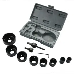 Saw Set 11 Pieces 3/4" - 2-1/2" Hole Saw Kit with Hex Key and Mandrels-26