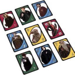 woyr Preimum Quality UNO Harry Potter and UNO Dragon Ball Z Playing Cards Game image 3