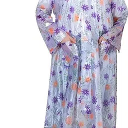 frankopolis Floral Print, Solid Women Raincoat-picture-20
