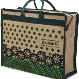 Reusable Print Jute Cloth Shopping Bags | Lunch Jute Bag Grocery Bag-11