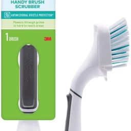 Handy Scrubber Brush for multipurpose cleaning Plastic Wet and Dry Brush-image-69