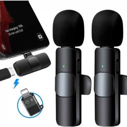 Fynzo K9 Wireless Mic for Type C Mobiles for Youtube Dual User Wireless Collar* Camera Microphone-7