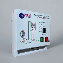 AdonElectronics Fully Automatic Water Level Controller for Monoblock Pump With Alarm - Load 3hp Wired Sensor Security System-15