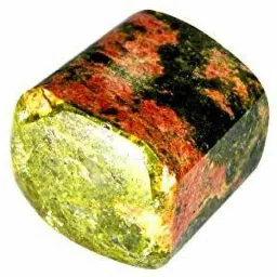 Unakite Epidote 135.6cts stone Regular Rectangular Crystal Stone-image-5