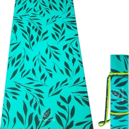 Printed Cyan TPE 6 mm Yoga Mat-10