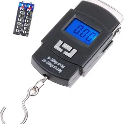 Nubex Made in India Portable Hanging Luggage Weight Machine Weighing Scale,50 Kg Weighing Scale with big size electric kata with metal hook, Portable Digital Luggage Scale,Portable Digital Luggage Scale with Metal Hook,hanging scale 50kg Weighing Scale /229/ANu Weighing Scale-10
