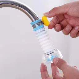 visstora Upgrade your plumbing setup with this durable and budget-friendly Plastic Faucet Faucet Nozzle image 2