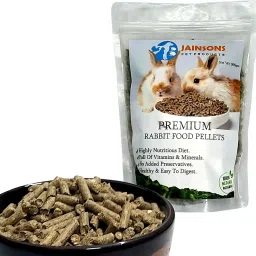 Premium Rabbit Food Pellets Highly Nutritious Diet 0.9 kg Dry Young, Adult, Senior Rabbit Food-image-9
