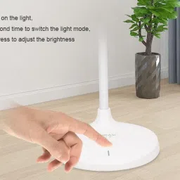 firstlike Touch On/Off Switch LED Desk Lamp With Dual Lithium Battery, 3 Colour Mode Study Lamp image 3