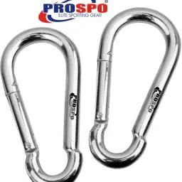 Stainless Steel Spring Snap Hook Locking 10 MM Pack of 2 Locking Carabiner-image-75
