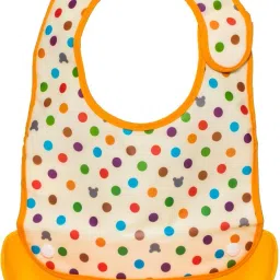 Pro Baby Washable Bibs with Spill Catcher - Waterproof - Detachable - Pack of 1-image-22