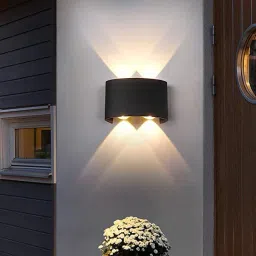 LED Waterproof 8W Up-down "U" Shape IP65 with Metallic Body Best Wall Light Post Light Outdoor Lamp-image-20
