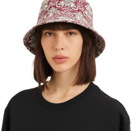ZACHARIAS Women's Fishermen Cotton Printed Bucket Cap Hat-image-97