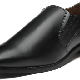 Obsidian Black Leather Mocassins Shoes Formal Loafers Slipons for Men - RXSOJB Slip On For Men-image-55