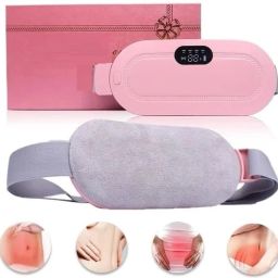 Newest Portable Heating Pad for Period Cramp Relief Massager 3-Speed-image-91