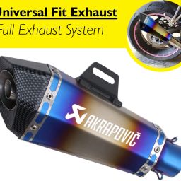 Universal For Bike Universal For Bike Full Exhaust System-14