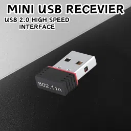 GUGGU (Wi-Fi Receiver) with Multi-Device Connectivity For All Pc System and LaptopI63 USB Adapter-image-104