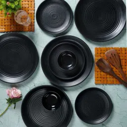 cdi White Ringer Melamine 18 Pcs Dinner Sets-picture-1
