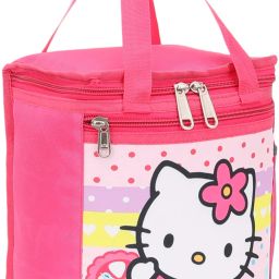 10L Lunch Tiffin Bag for School & Picnic for girls Waterproof Lunch Bag (Pink) Waterproof Lunch Bag-image-26