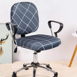 Polyester Floral 1 Seater Chair Cover-picture-16