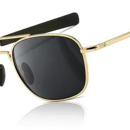 irayz Riding Glasses, Polarized, UV Protection Retro Square Sunglasses (55)-picture-45
