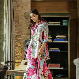 leriya fashion Tunic Pant Co-ords Set-picture-20