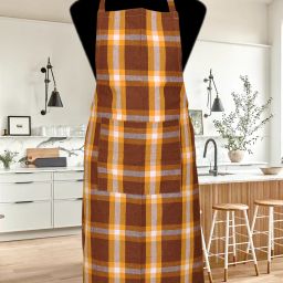 Cotton Home Use Apron - Free Size-image-17