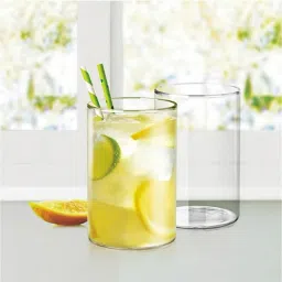 (Pack of 6) ( Ardh Sainik Foundation ) Vision Glass Medium - 295ml set of 6 Glass Set Water/Juice Glass-image-53