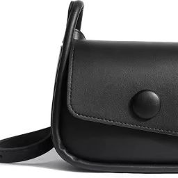 Women Black Messenger Bag-image-0