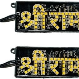 Ram Ji Bike Led Light Logo with Self Adhesive Back Up Lamp Car, bike Car Dash Indicator Lamp-image-99