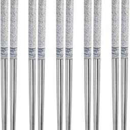 Eating, Cooking Stainless Steel Chinese, Japanese, Korean Chopstick-22
