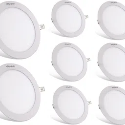 hybrix LED Slim Ceiling Panel Light (6 Watt) Down Light, Natural Warm White Light Color Recessed Ceiling Light Ceiling Lamp-picture-2