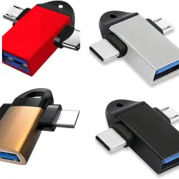 UBRONIK Micro USB, USB Type C, USB OTG Adapter image 4