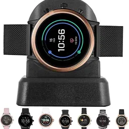 Viraan Fossil Gen 5, Gen 4, Smart Watch Charging Stand Charging Pad Charging Pad-image-44