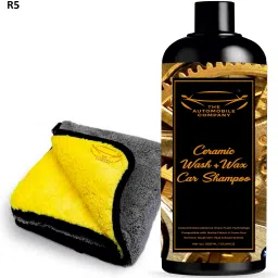 Ceramic Car Wash Shampoo 300ML with Microfiber Cloth for Superior Shine Car Washing Liquid-picture-28