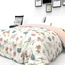 the white moss IDA Reversible Winter Single Comforter-picture-31