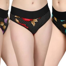 Women Hipster Multicolor Panty-image-90