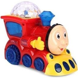Bump and Go Musical Engine Truck Train with 4D Light and Sound Toy-19