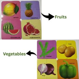 Fruits and vegetable wooden jigsaw puzzles for kids | learning puzzle for kids-image-64