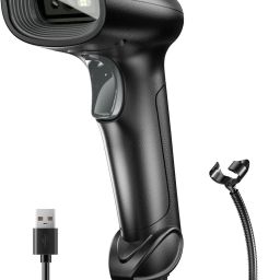 HiRobot HS-22 Wired 2D/1D Barcode Scanner with Stand-Grey Imaging Laser Barcode Scanner-image-98