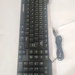 Quantron QKB -14 WIRED KEYBOARD (102 KEYS) Wired USB Standard Multi-device Keyboard Compatible with Desktop, Laptop, Mac image 4