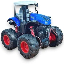 Push and Go Stunt Car, 4WD Rock Crawler, Friction-Powered & Tractor toy,-21