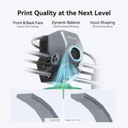 creality K1C 3D Printer Up to 600mm/s Fast Speed, 3D Printer 3D Printer image 5