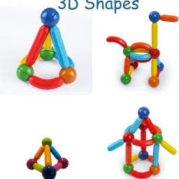 skandakart Magnetic Stick Building Block Toy (26 Pcs) image 3