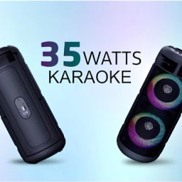 YAROH G50_Paris Bluetooth Speaker with Microphone - Enhanced Bass - 15W Tower Speaker 10 W Bluetooth Laptop/Desktop Speaker image 2