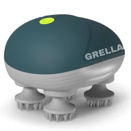GRELLA Electric Head,Scalp Massager | Rechargeable Head Kneading Massager Machine 3 Speed Mode Handheld Massager-image-17