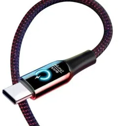 Chias USB Type C Cable 2 A 1 m with Intelligent Power Off Led Light and Quick Charging Indicator-28