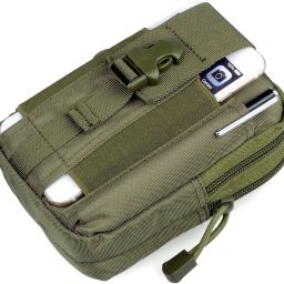 EZLOOT Multipurpose Universal Outdoor Tactical Molle Pouch EDC Utility Gadget Belt Waist Bag For Smartphone, Tools Tactical Molle Pouch Multipurpose Waist Bag-image-89