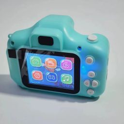 Green Kids Toy Digital Camera for Girls & Boys, Kids Camera Toy 13MP 1080P HD-image-21